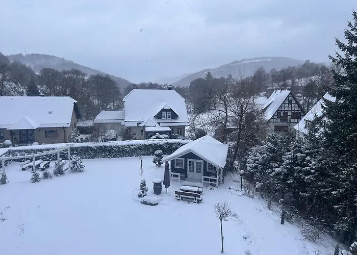 アパート !!! Fuer 6xpersonen, Terrasse, Garten, Hund Willkommen!!! ヴィンターベルク